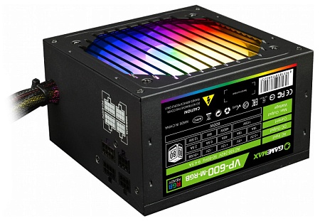 Блок питания GameMax VP-600-RGB-M v2