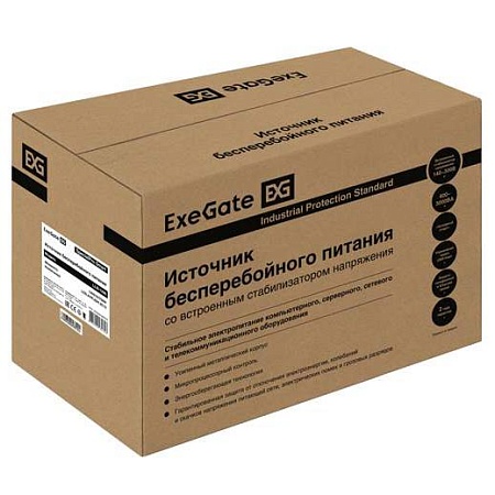 ИБП ExeGate LLB-1200.LCD.AVR.2SH.3C13