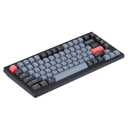 Клавиатура Keychron V1-A3 Frosted Black Brown Switch RGB Hot-Swap Keychron K pro Mechanical