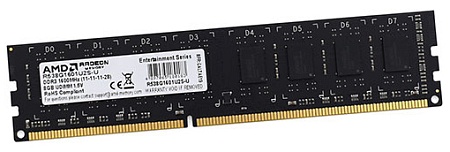Оперативная память 8 GB AMD Radeon R538G1601U2S-U Оперативная память 8 GB AMD Radeon R538G1601U2S-U