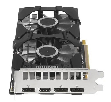 Видеокарта 6 GB Inno3D GTX 1660Ti TWIN X2 N166T2-06D6-1710VA15 Видеокарта 6 GB Inno3D GTX 1660Ti TWIN X2 N166T2-06D6-1710VA15