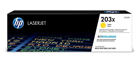 HP 203X Yellow LaserJet Toner Cartridge