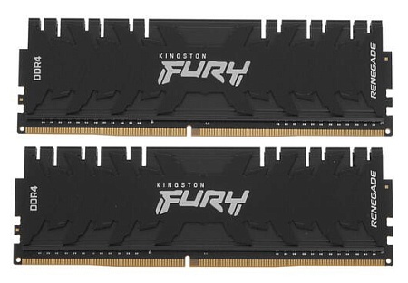 Оперативная память 16Gb Kingston FURY Renegade RGB KF448C19RBK2/16