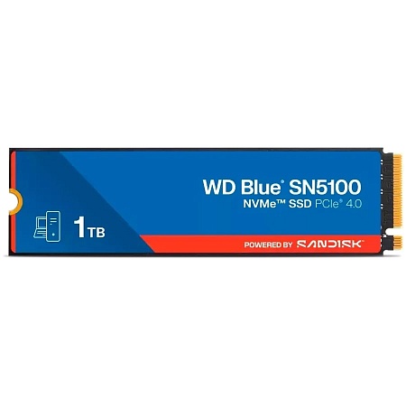 SSD накопитель SANDISK WD Blue SN5100 1TB WDS100T5B0E-00CPE0