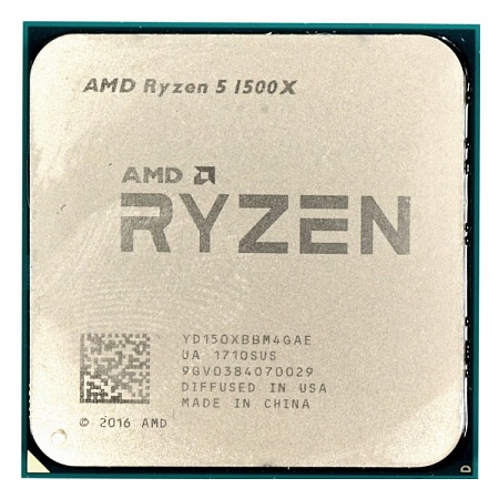 Процессор AMD Ryzen 5 1500X YD150XBBM4GAE Процессор AMD Ryzen 5 1500X YD150XBBM4GAE