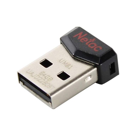 USB-накопитель 64GB Netac NT03UM81N-064G-20BK
