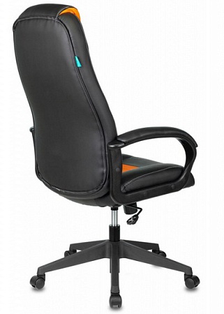 Игровое компьютерное кресло Бюрократ VIKING-8N черный/оранжевый