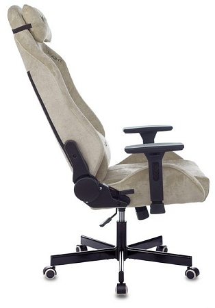 Игровое компьютерное кресло Knight N1 Fabric Light-21 бежевый