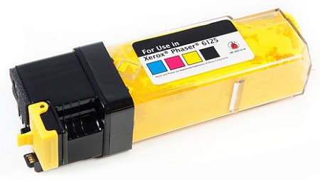 Тонер-туба Katun Жёлтый для Xerox Phaser 6125