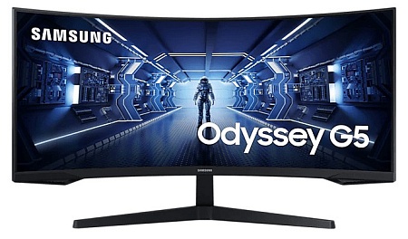 Монитор 34" Samsung LC34G55TWWIXCI