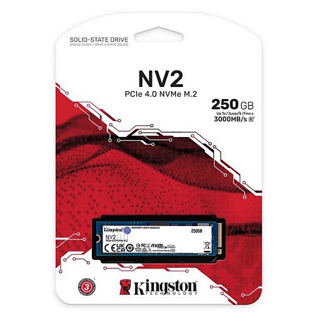 SSD накопитель 250Gb Kingston NV2 SNV2S/250G
