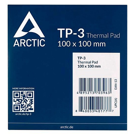 Термопрокладка Arctic Cooling Thermal pad TP-3 100x100x0.5mm 3.4g/cm3