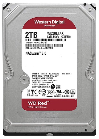 Жесткий диск 2Tb WD Red WD20EFAX