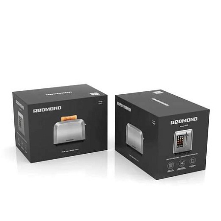 Тостер Redmond T903 Серый/металл