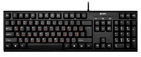 Клавиатура SVEN KB-S300 черная