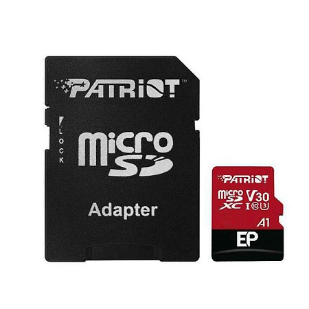 Карта памяти MicroSD 128GB Patriot EP PEF128GEP31MCX