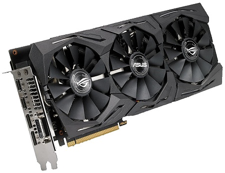 Видеокарта Asus RADEON RX 580 8Gb ROG-STRIX-RX580-O8G-GAMING