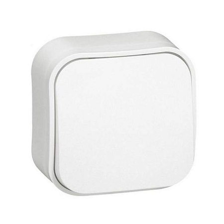 Переключатель Legrand Forix 10A 250В IP20 накладной белый