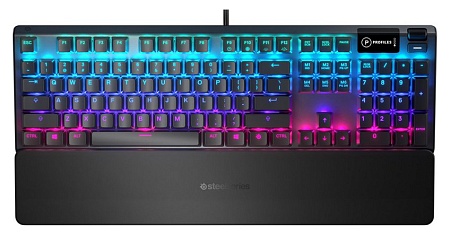Клавиатура Steelseries Apex 5 US 64532 черный