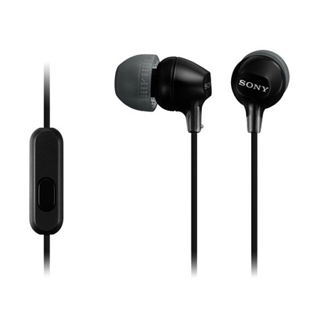 Наушники-вкладыши Sony MDREX15APB.CE7 Чёрный