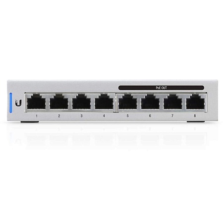 Коммутатор Ubiquiti UniFi US-8-60W-EU