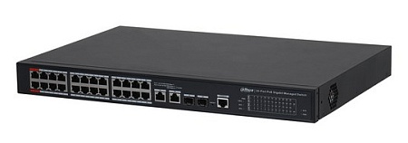 Коммутатор Dahua DH-PFS4226-24GT2GF-240