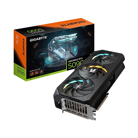 Видеокарта 32Gb Gigabyte RTX5090 GAMING OC 32G GV-N5090GAMING OC-32GD