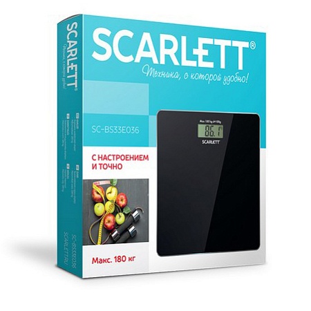 Весы напольные Scarlett SC-BS33E036