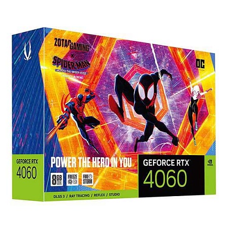 Видеокарта 8 GB ZOTAC GAMING RTX 4060 OC ZT-D40600P-10SMP