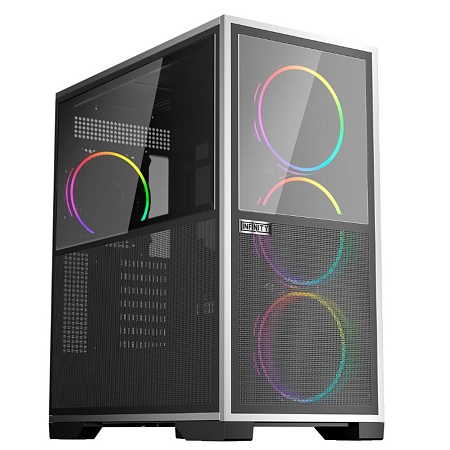 Корпус для ПК 1STPLAYER IF8 BLACK IF8-BK-4FO7-14