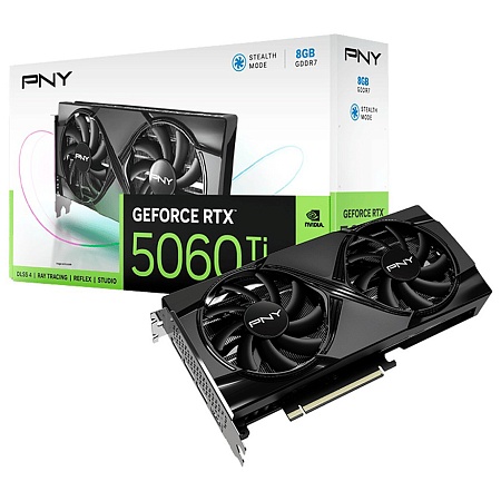Видеокарта PNY RTX 5060 Ti 8GB VCG5060T8DFXPB1-O Видеокарта PNY RTX 5060 Ti 8GB VCG5060T8DFXPB1-O
