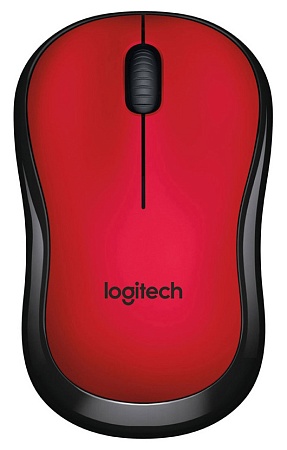Мышь беспроводная Logitech M220 Silent Red