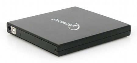 Внешний оптический привод Gembird DVD-USB-02, USB2.0, black, box