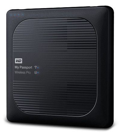Внешний жесткий диск 3 TB WD My Passport Wireless Pro WDBSMT0030BBK-RESN