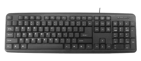 Клавиатура Gembird KB-U-103-KZ Black Клавиатура Gembird KB-U-103-KZ Black