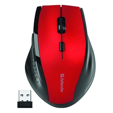 Мышь Defender Accura MM-365 красный