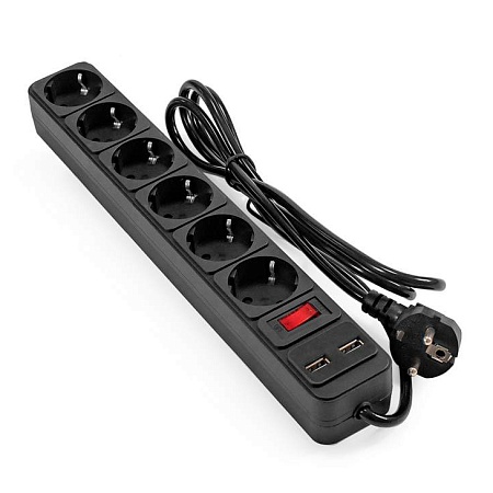Сетевой фильтр ExeGate SP-6-USB-1.8B