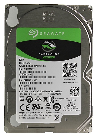 Жесткий диск 5Tb Seagate Barracuda ST5000LM000 Жесткий диск 5Tb Seagate Barracuda ST5000LM000