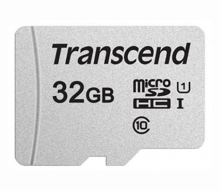 Карта памяти MicroSD 32GB Transcend TS32GUSD300S