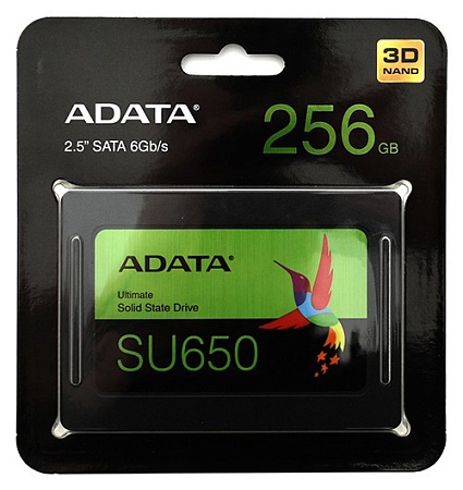 SSD накопитель 256 GB ADATA Ultimate SU650 ASU650SS-256GT-R