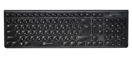 Клавиатура беспроводная Oklick 880S черный