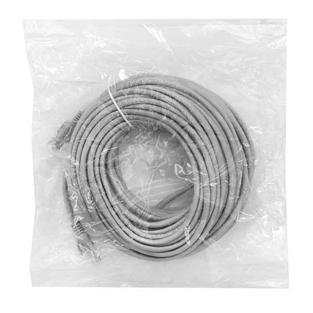 Патч корд FTP 5e-Cat 15 m ExeGate UTP-RJ45-RJ45-5e-15M-GY серый