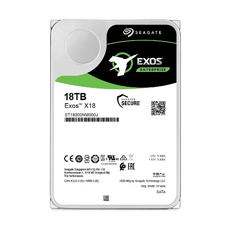Жесткий диск 18000 GB Seagate Exos X18 ST18000NM001J