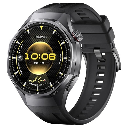 Смарт часы Huawei Watch GT 6 Pro ATM-B29 46mm Black Fluoroelastomer Strap