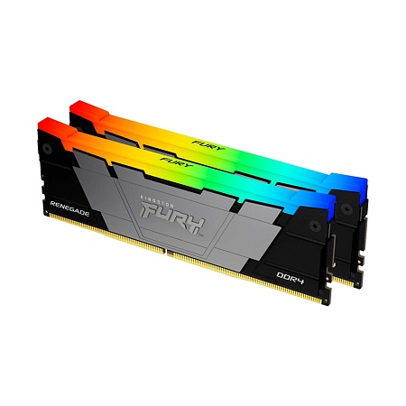 Комплект модулей памяти 32GB Kit Kingston FURY Renegade RGB KF436C16RB12AK2/32