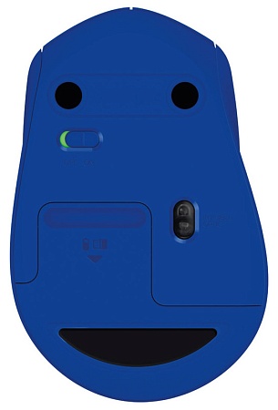 Мышь беспроводная Logitech M330 Silent Plus Blue