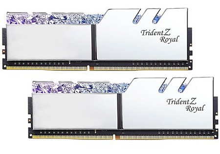 Комплект модулей памяти 16 GB kit G.Skill Trident Z Royal F4-3200C16D-16GTRS