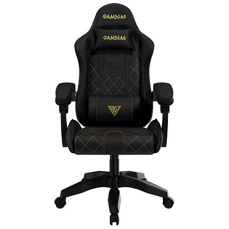 Игровое компьютерное кресло Gamdias ZELUS E2 Weave черный/серый