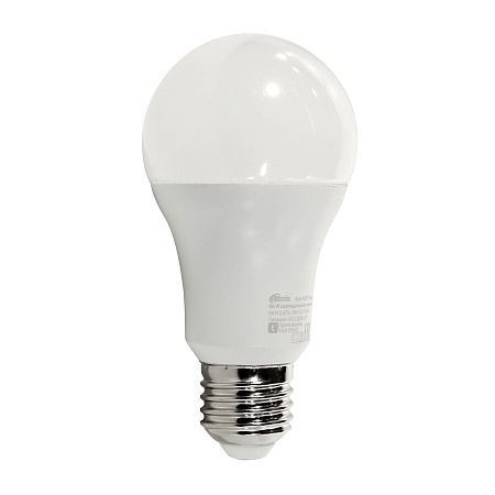 Smart LED lamp, Ritmix SLA-1077-Tuya, 10W, 220V, E27, RGB