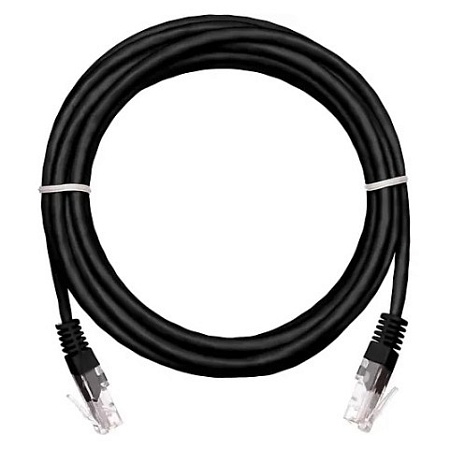 Патч-корд NETLAN EC-PC4UD55B-BC-PVC-050-BK
